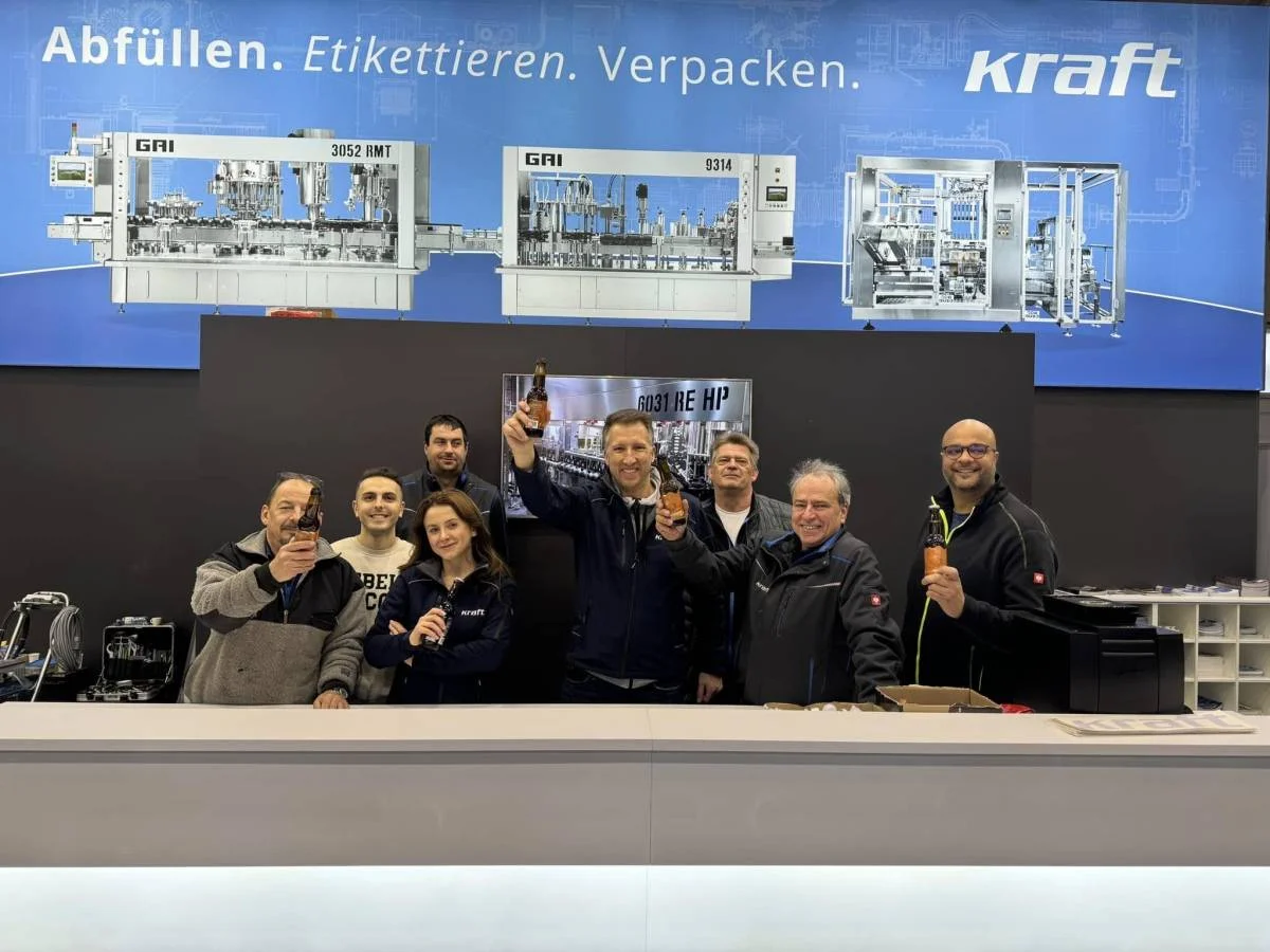 Das Team am Stand