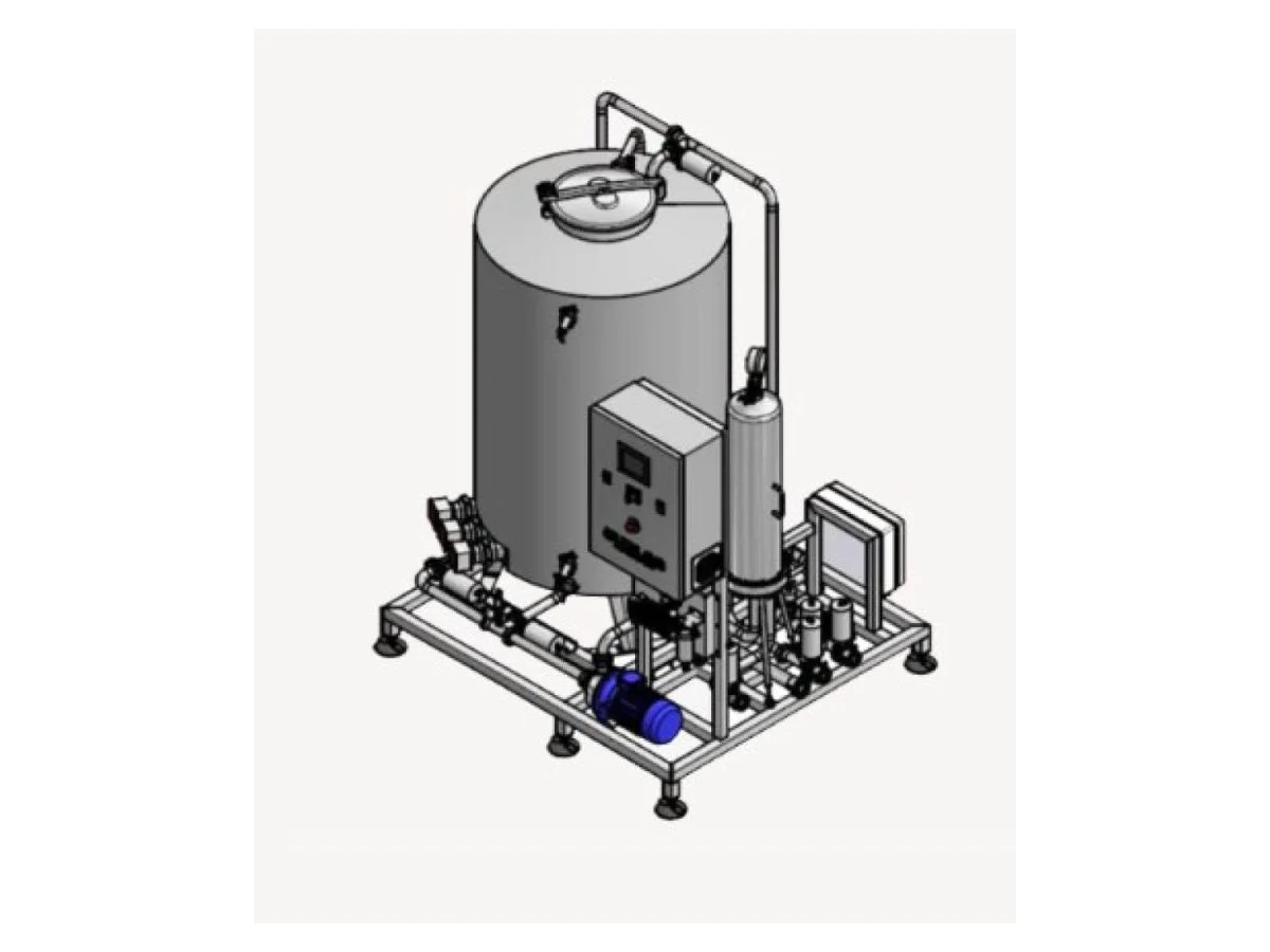 CIP SMART – dieselbe Automatik wie bei SOFOS, ohne Filtrationssystem