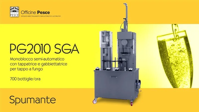 Monoblock PG 2010-SGA für Sekt und Bier